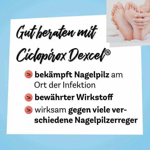 Ciclopirox Dexcel® 80 mg/g wirkstoffhaltiger Nagellack - 4