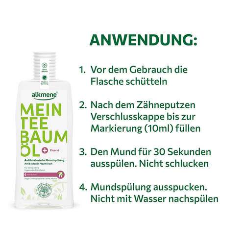 Alkmene Mein Teebaum&ouml;l antibakterielle Mundsp&uuml;lung - 3