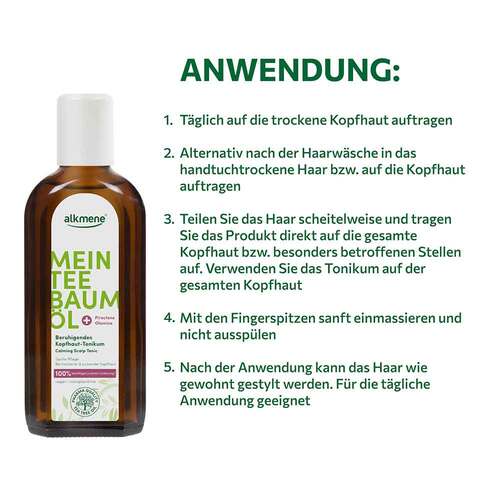 Alkmene Mein Teebaum&ouml;l Kopfhaut Tonikum - 2