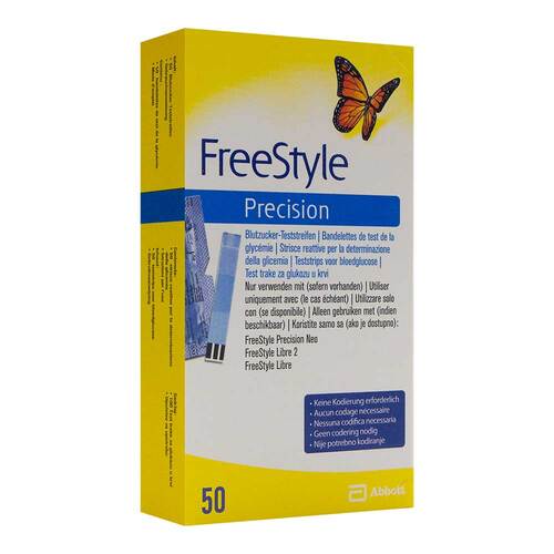 Freestyle Precision Blutzucker Teststreifen ohne Codierung - 1