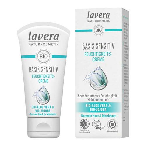 Lavera basis sensitiv Feuchtigkeitscreme - 1