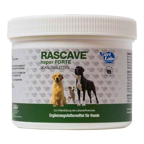 Rascave hepar forte Kautabletten f&uuml;r Hunde - 1