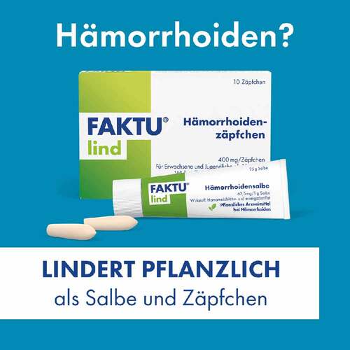 FAKTU lind H&auml;morrhoidenz&auml;pfchen mit Hamamelis - 6