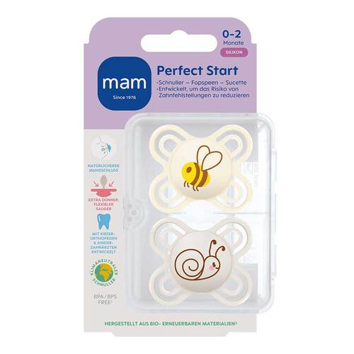 Mam Perfect Night Silikon 0 - 6 Monate DP - 1