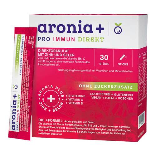 Aronia + Pro Immun direkt Direktgranulat Sticks - 1