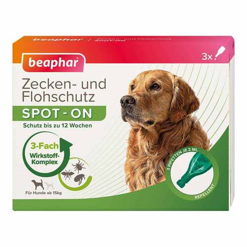 Zecken- und Flohschutz SPOT-ON f&uuml;r gro&szlig;e Hunde - 1