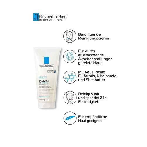 Roche-Posay Effaclar H Iso-Biome Reinigungscreme - 4