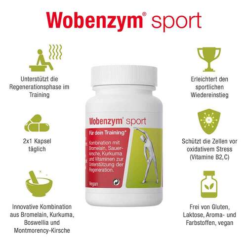 Wobenzym sport Kapseln - 2