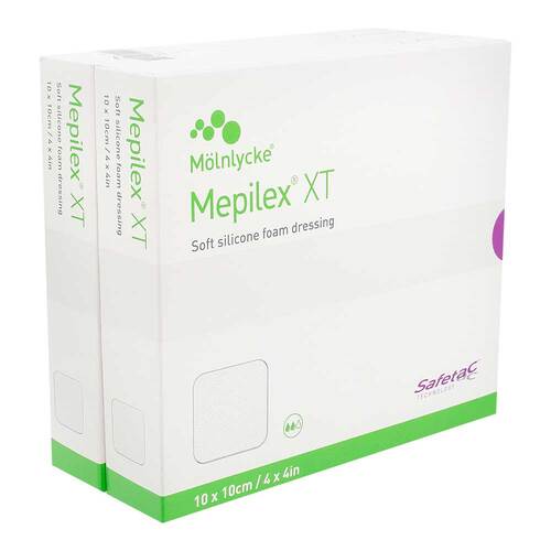 Mepilex XT 10x10 cm Schaumverband - 1