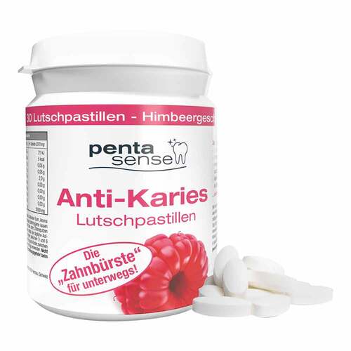 Penta-Sense Anti-Karies Lutschpastillen Himbeere - 1