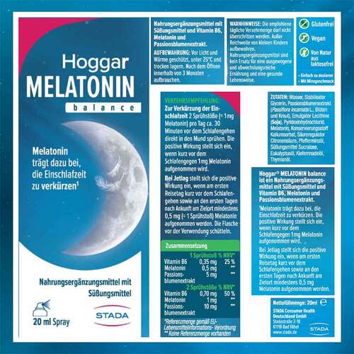 Hoggar Melatonin balance Einschlafspray - 5