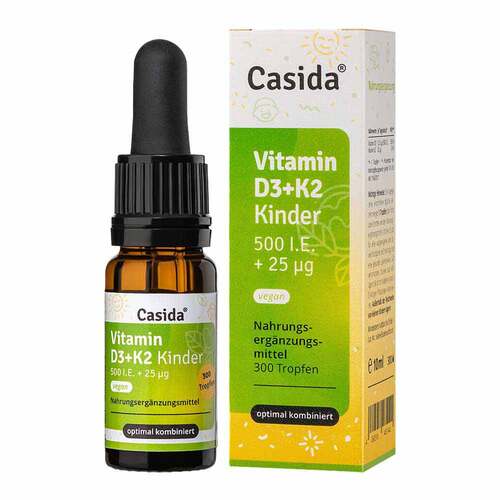 Vitamin D3 K2 Tropfen Kinder vegan - 1