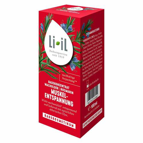 LI-IL Badekonzentrat Wacholder + Rosm.Muskelentsp. - 1