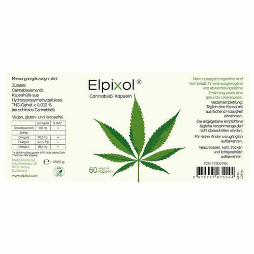 Cannabis&ouml;l Kapseln Elpixol - 3