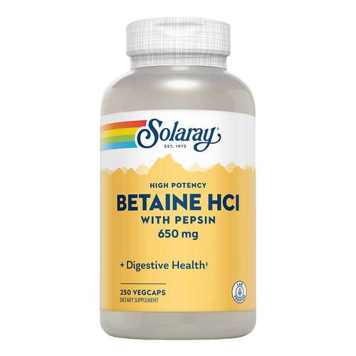 Betain HCL 650 mg + Pepsin Kapseln - 1