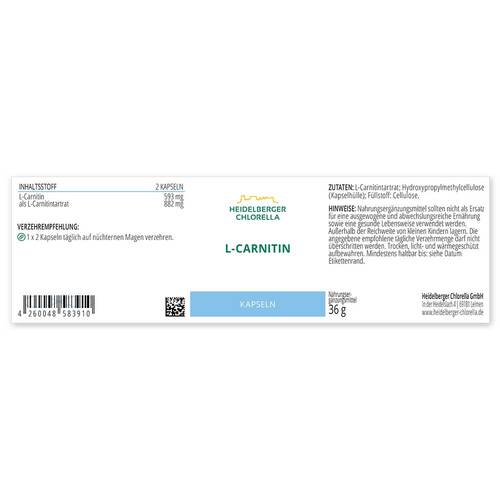 L-Carnitin Kapseln - 2