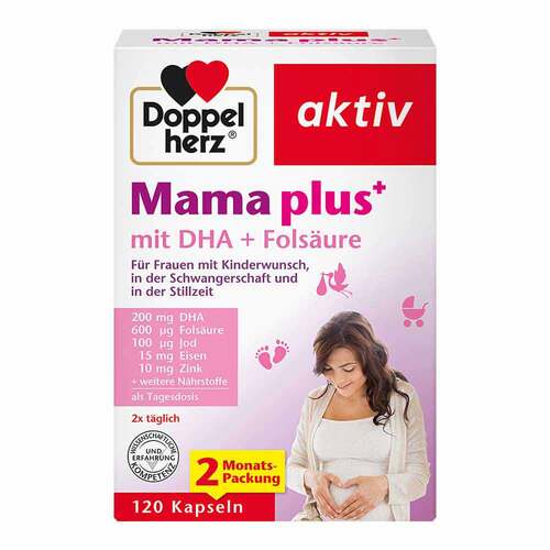 Doppelherz Mama plus mit DHA + Fols&auml;ure Kapseln - 1