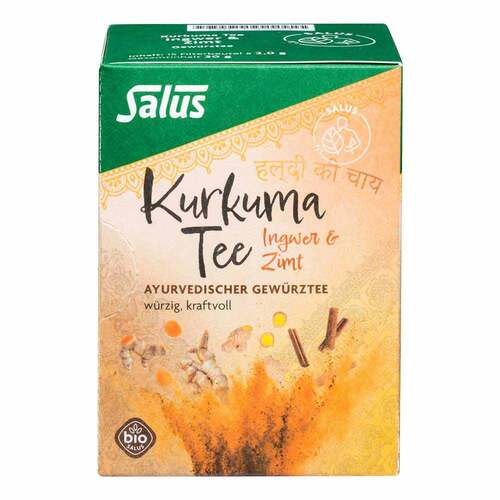 Kurkuma Tee Ingwer &amp; Zimt Bio Salus Filterbeutel - 2