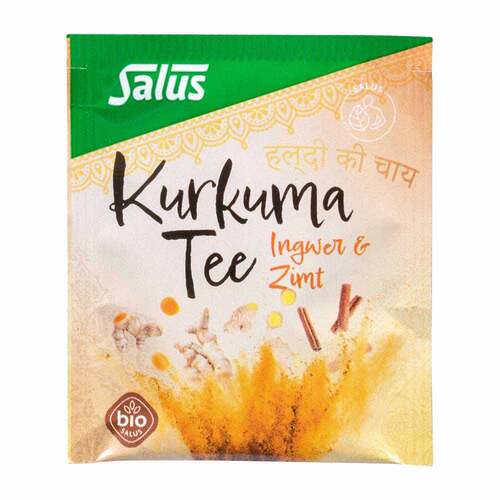 Kurkuma Tee Ingwer &amp; Zimt Bio Salus Filterbeutel - 3
