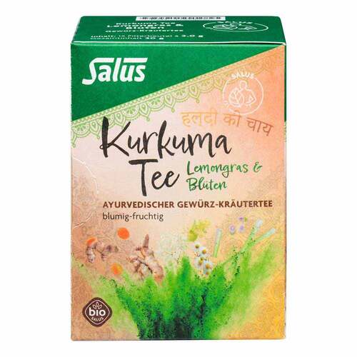 Kurkuma Tee Lemongras &amp; Bl&uuml;ten Bio Salus Fbeutel  - 2