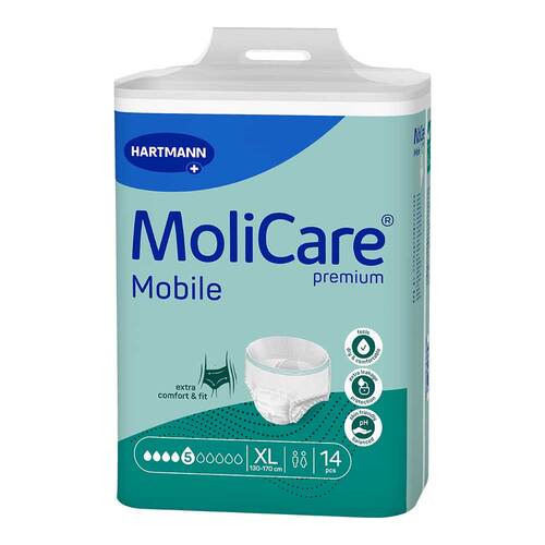 Molicare Premium Mobile 5 Tropfen Gr&ouml;&szlig;e XL - 1