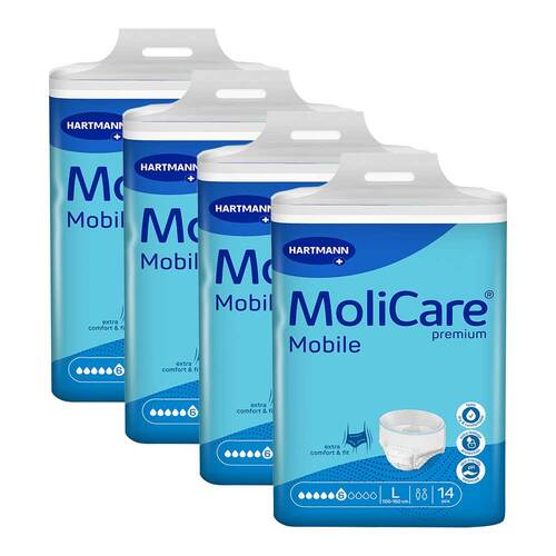 Molicare Premium Mobile 6 Tropfen Gr&ouml;&szlig;e L - 1