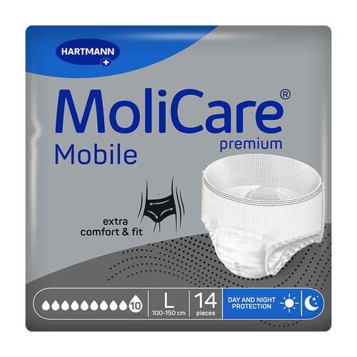 Molicare Premium Mobile 10 Tropfen Gr&ouml;&szlig;e L - 1