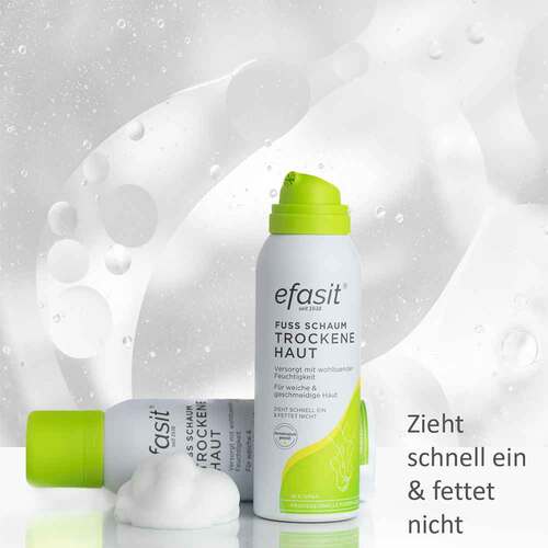 Efasit Fu&szlig; Schaum trockene Haut - 5