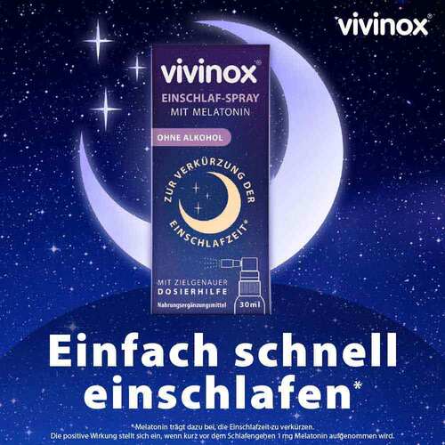 vivinox® Einschlaf-Spray mit Melatonin bei Einschlafst&ouml;rungen - 2