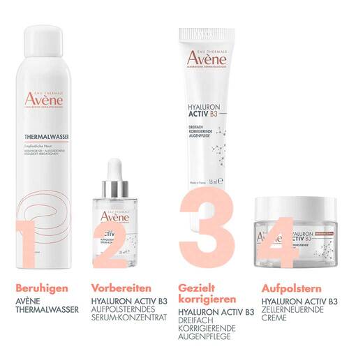 Avene Hyaluron Activ B3 dreifach korrigierende Augenpflege - 8