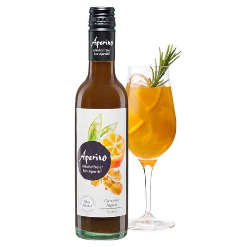 Aperino Bio-Aperitif alk.frei Curcuma-Ingwer Salus - 1
