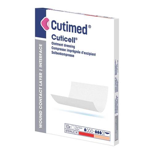 Cutimed Cuticell Salbenkompresse 7,5x7,5 cm - 1
