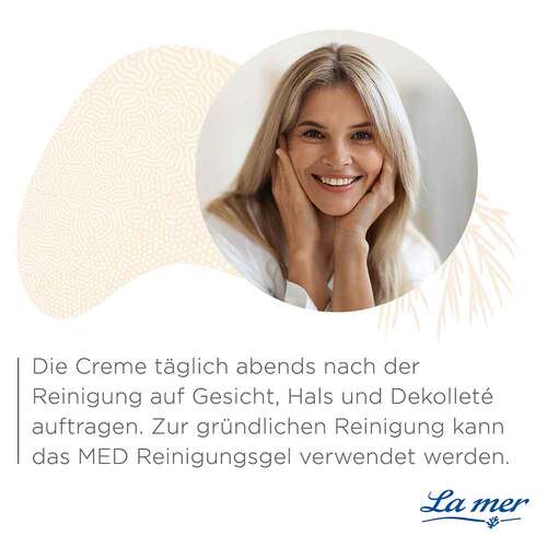 La mer Med + Anti-Age Nachtcreme ohne Parfum - 4