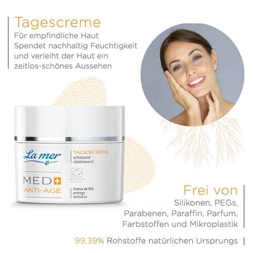 La mer Med + Anti-Age Tagescreme ohne Parfum - 3