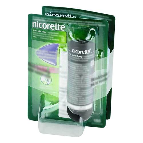 nicorette® fruit &amp; mint Spray mit Nikotin - 1