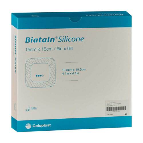 Biatain Silicone Schaumverband 15x15 cm - 1