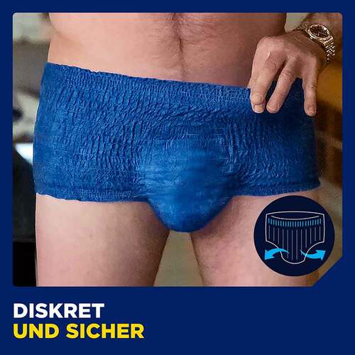 TENA® MEN ACTIVE FIT Plus Pants blau S/M bei Inkontinenz - 3