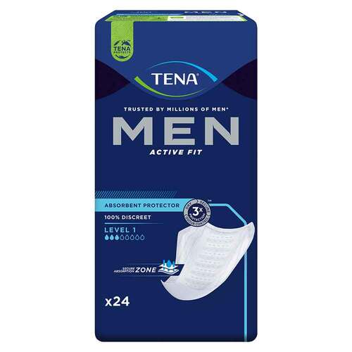 TENA® MEN ACTIVE FIT Level 1 Einlagen bei Inkontinenz - 1