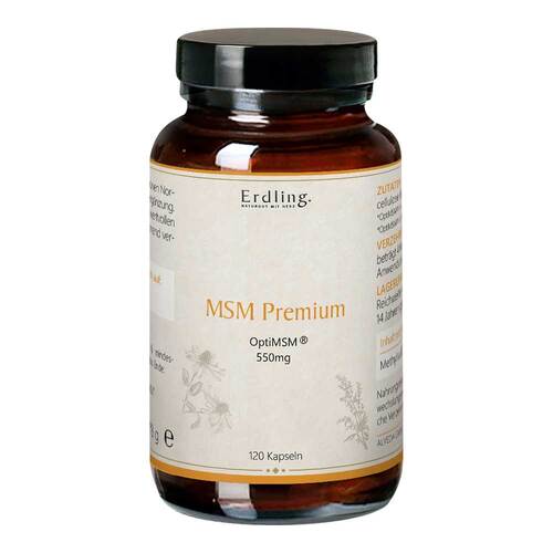 MSM Premium Optimsm organisch.Schwefel Kapseln Erdling - 1