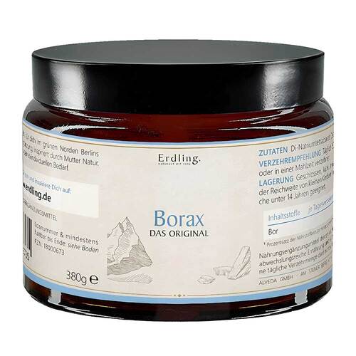 Borax Pulver Natriumtetraborat rein vegan Erdling - 1