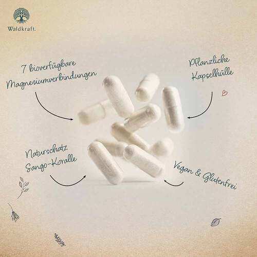 Magnesium-Komplex 7in1 Sangokoralle Kapseln Erdling - 3