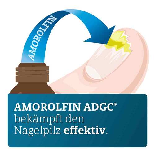 Amorolfin ADGC 50 mg / ml wirkstoffhalt.Nagellack - 2