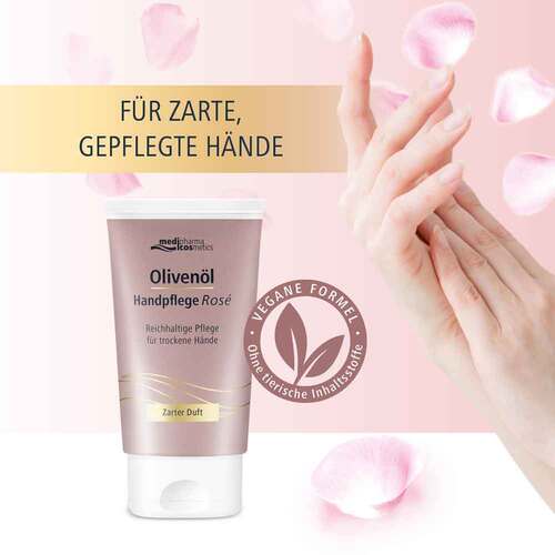 Oliven&ouml;l Handpflegecreme Rose - 2