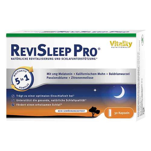 Revisleep Pro Schlafunterst&uuml;tzung mit Melatonin Kapseln  - 2