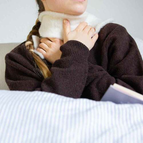 Halswickel Zitrone Wachswerk - 5