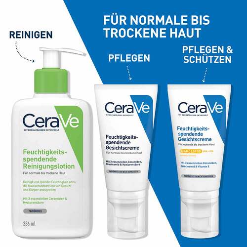 Cerave feuchtigkeitsspendende Gesichtscreme SPF 50 - 8