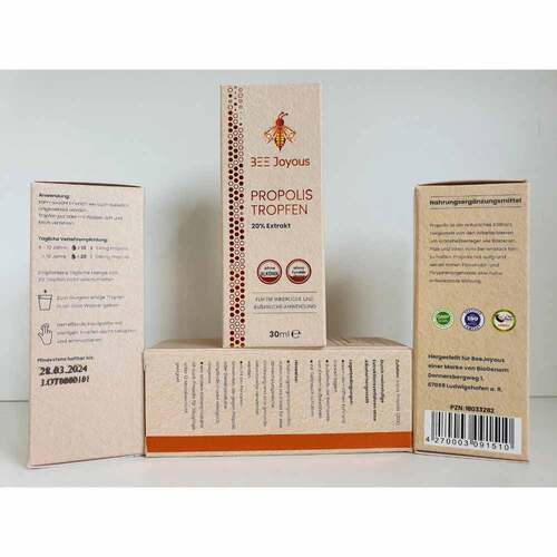 Beejoyous Propolis Tropfen ohne Pyrrolidinalkoloid - 2