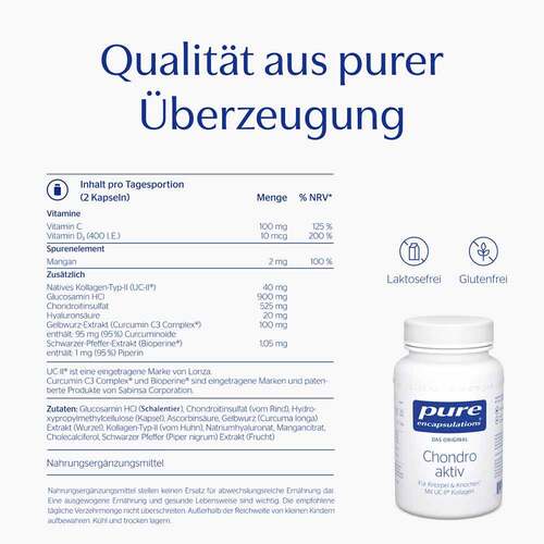 Pure Encapsulations Chondro aktiv Kapseln - 5