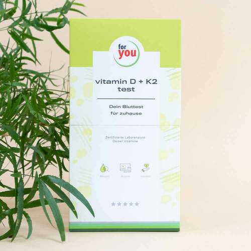 For You vitamin D3 &amp; K2 test Bluttest f&uuml;r zuhause - 3