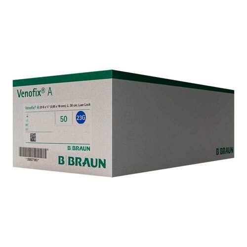 Venofix A Venenpunktionsbest.23 G 0,65 mm blau - 1